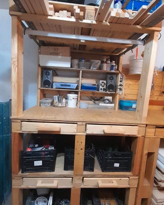 tavolo da lavoro per hobby fai da te