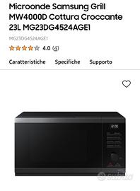 microonde Samsung MW4000D