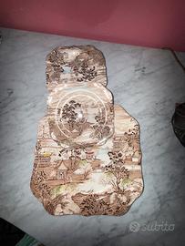 set da torta vintage inglese johnson bros