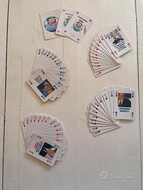 Mazzo di carte da gioco Forza Italia