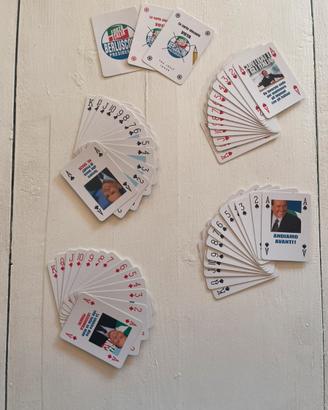 Mazzo di carte da gioco Forza Italia
