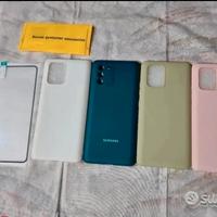 Samsung s10 lite pellicole e cover