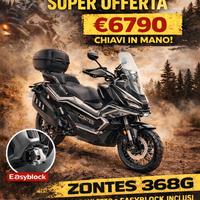 ZONTES ZT 368 G PREZZO SU STRADA CON ACCESSORI