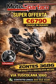 ZONTES ZT 368 G PREZZO SU STRADA CON ACCESSORI