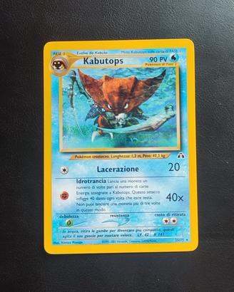 Carta Pokémon Kabutops rara 25/75 ita