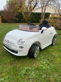 Fiat 500 elettrica - giocattolo