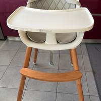 Seggiolone Pappa SIENNA grigio Kinderkraft