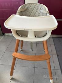 Seggiolone Pappa SIENNA grigio Kinderkraft