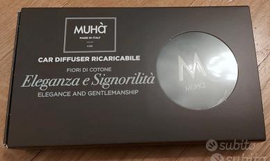 Diffusore profumo per auto Muha' fiori di cotone
