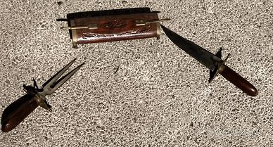 set da portata vintage di origine indiana