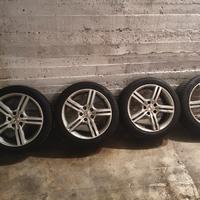 4 cerchi MAK da 17 con 5 fori + gomme invernali