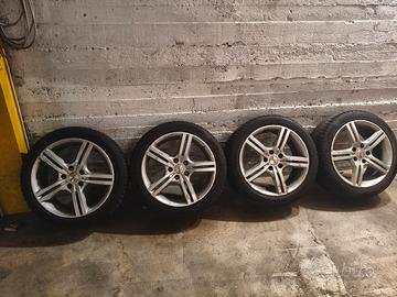 4 cerchi MAK da 17 con 5 fori + gomme invernali