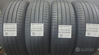 4 Pneumatici 215/65 R16 Bridgestone Turanza 6 Enli