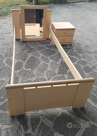 Struttura letto singolo 