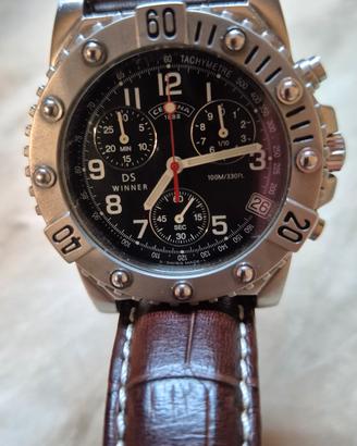 CERTINA DS WINNER CRONOGRAFO VINTAGE QUARTZ 
