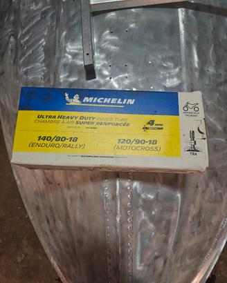 Coppia camere d'aria 21 18 NUOVE enduro rinforzate