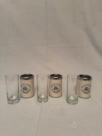 Bicchieri con porta bicchiere da barca