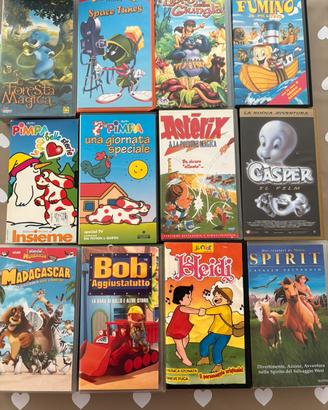Collezione cartoni Vhs anni 90