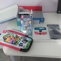 nintendo switch nuova + sport + gioco mario bros+c