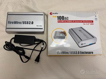 Box esterno Macally PHR-100AC x hard disk da 3.5"