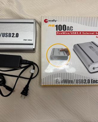 Box esterno Macally PHR-100AC x hard disk da 3.5"
