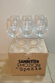 12 Calici di Vetro Sanbitter Emozioni di Spezie