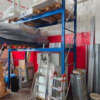 Struttura porta pallett