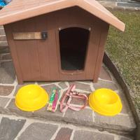 cuccia cane isotermica tetto regolabile