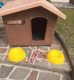 cuccia cane isotermica tetto regolabile