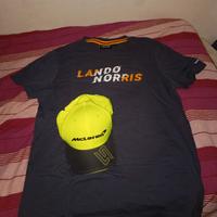 Cappellino e T-shirt Lando Norris Formula 1