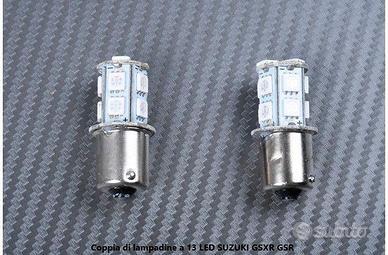 Coppia di lampadine a 13 LED SUZUKI GSXR GSR