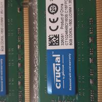 2 Ram di memoria 8 gb DDR3L