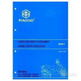 Catalogo ricambi Piaggio Beverly 125 e 200