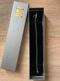 Bracciale tennis verde