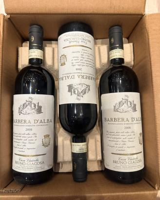 Barbera d'Alba DOC Bruno Giacosa 2008 - 6 bottigli