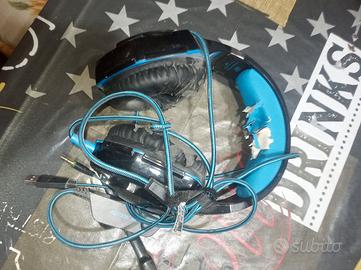 cuffie gaming usate poco 