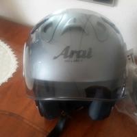 CASCO - ARAI - RAM 3 SZ - COLOR ARGENTO MIS X