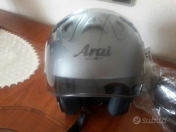 CASCO - ARAI - RAM 3 SZ - COLOR ARGENTO MIS X