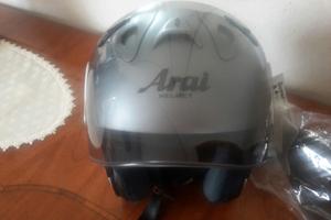 CASCO - ARAI - RAM 3 SZ - COLOR ARGENTO MIS X