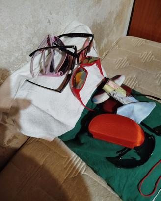 Stock Occhiali da sole NUOVI – Varie forme e color