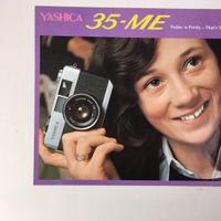 Yashica 35 ME camera brochure italiano