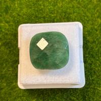 Smeraldo naturale 10.00 ct taglio Cushion