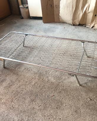 2 Reti letto metallo brandina