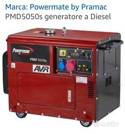 Generatore diesel PRAMAC con centralina