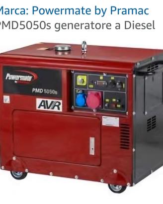 Generatore diesel PRAMAC con centralina