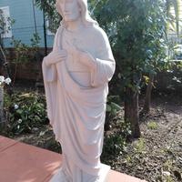 Statua Antica di Gesù di Marmo 