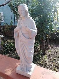 Statua Antica di Gesù di Marmo 