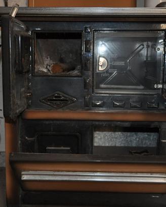 STUFA CUCINA ECONOMICA A LEGNA