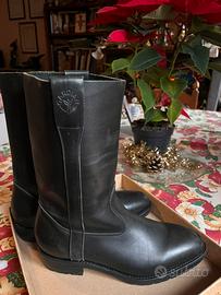 Stivali in pelle vera