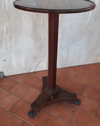 tavolinetto tondo Impero 